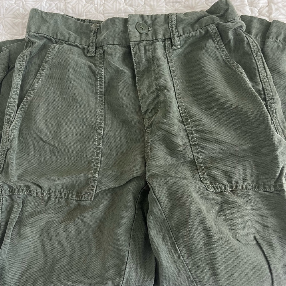 Army green pants